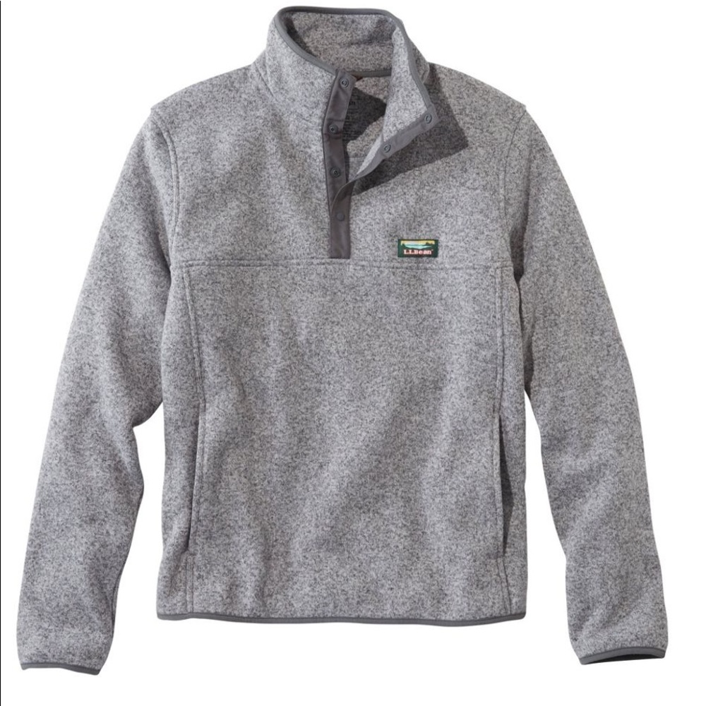 LL Bean Sweater Fleece Pullover